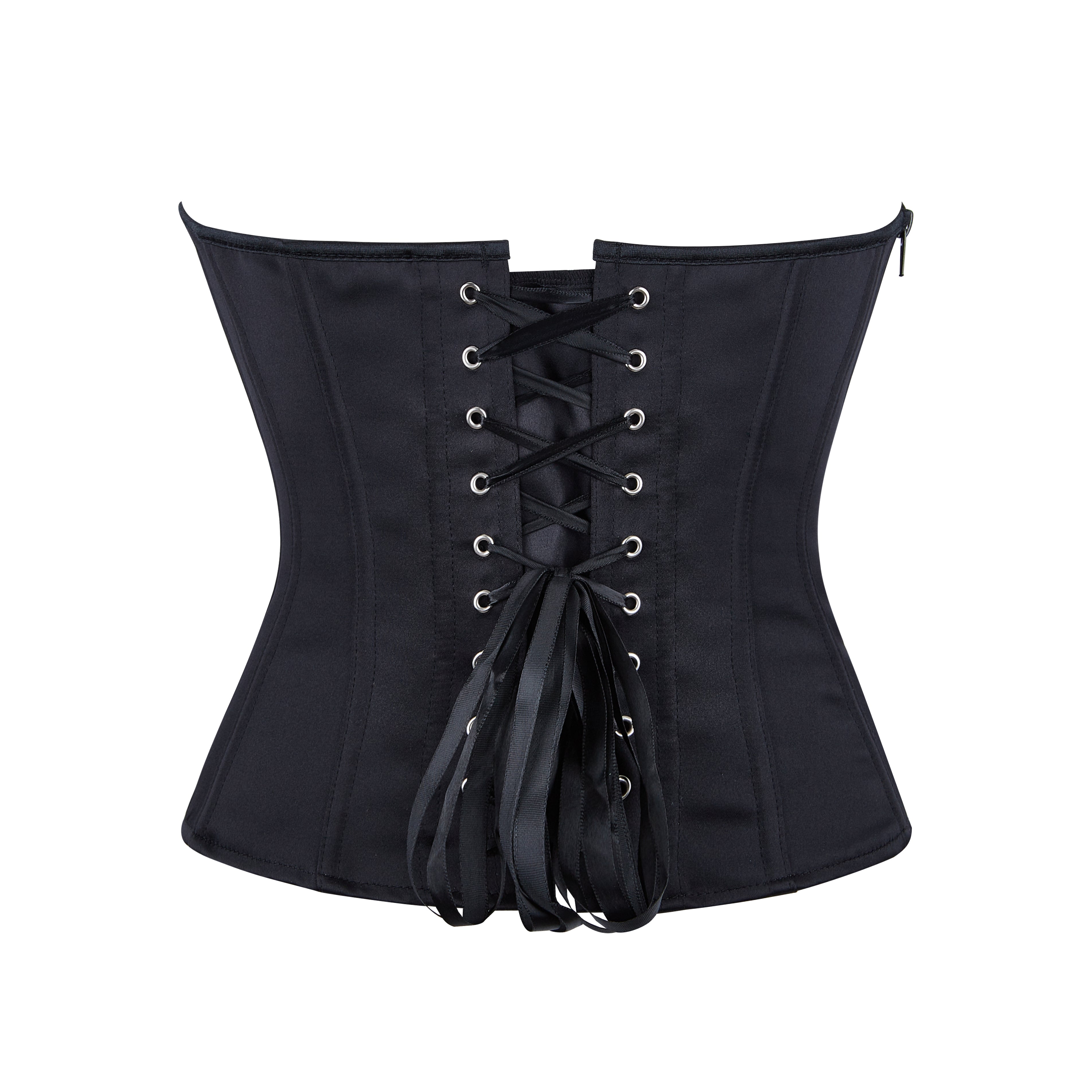 Women’s Striped Corset Top, Strapless Bustier Top, Blazer Style Corset Vest, Boned Waist Cincher with Built-In Underwire Cups