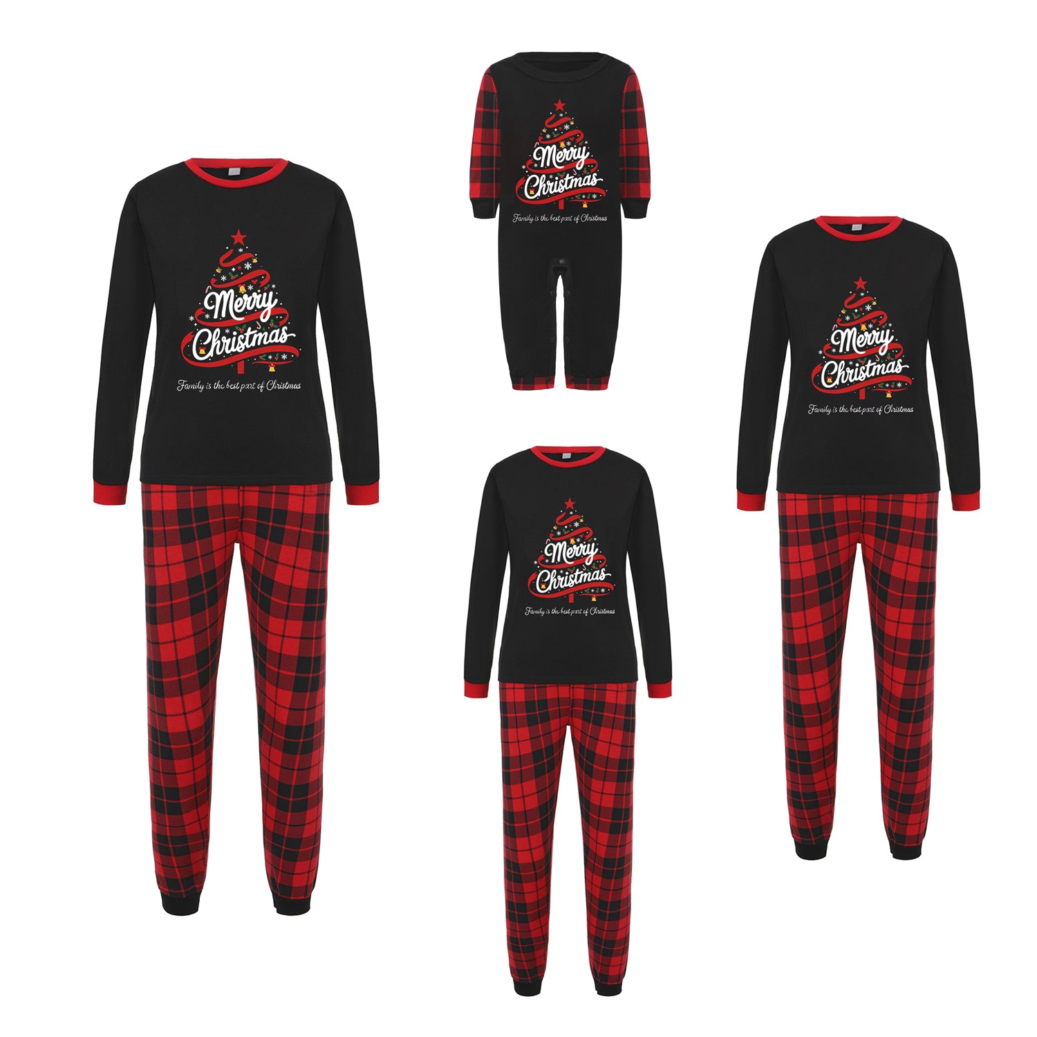 Family Christmas Pajamas Matching Pajamas for Family, Xmas PJs Sets Holiday Sleepwear