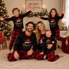 Family Christmas Pajamas Matching Pajamas for Family, Xmas PJs Sets Holiday Sleepwear