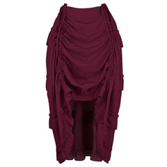 Renaissance Costume Pirate Skirt: Steampunk Skirt Plus Size Corset Dresses - Renaissance Fairs & Medieval Festivals
