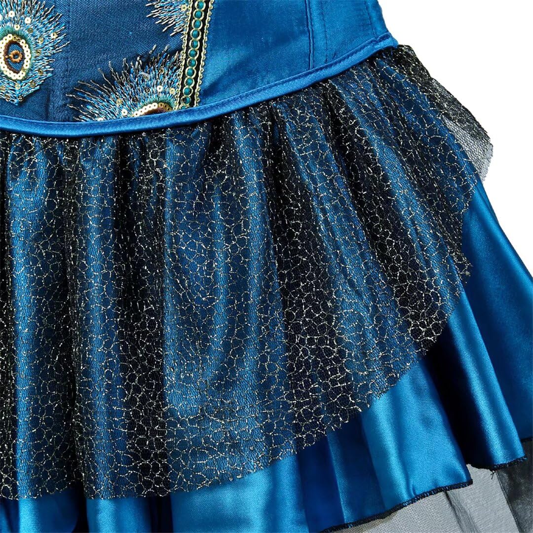 Corsets Dress for Women Bustier Lingerie for Peacock Feather Halloween Renaissance Plus Size